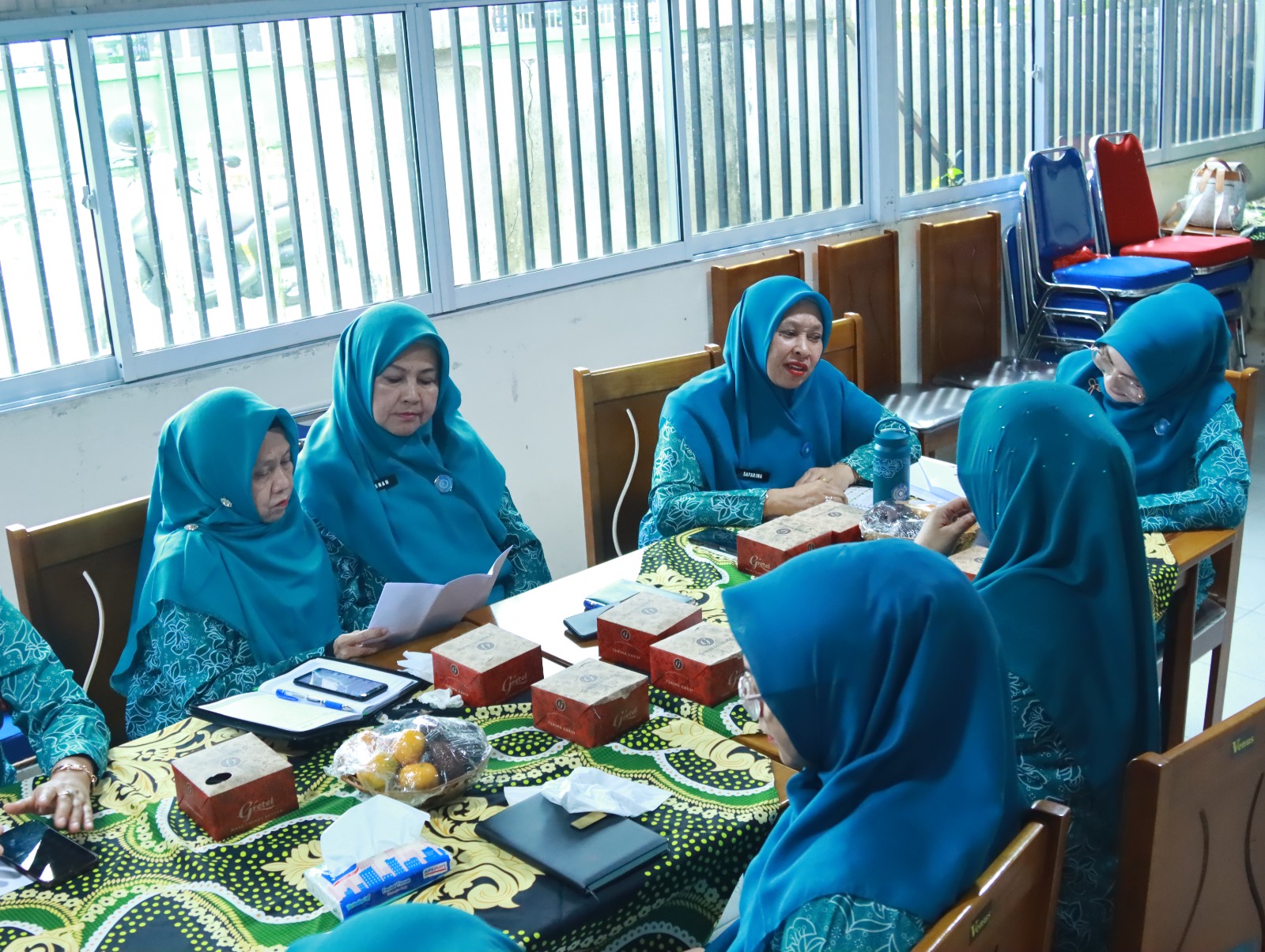 Ketua TP PKK Inhil, Katerina Susanti, Ikuti Sosialisasi Hasil Rakernas X PKK Tahun 2025