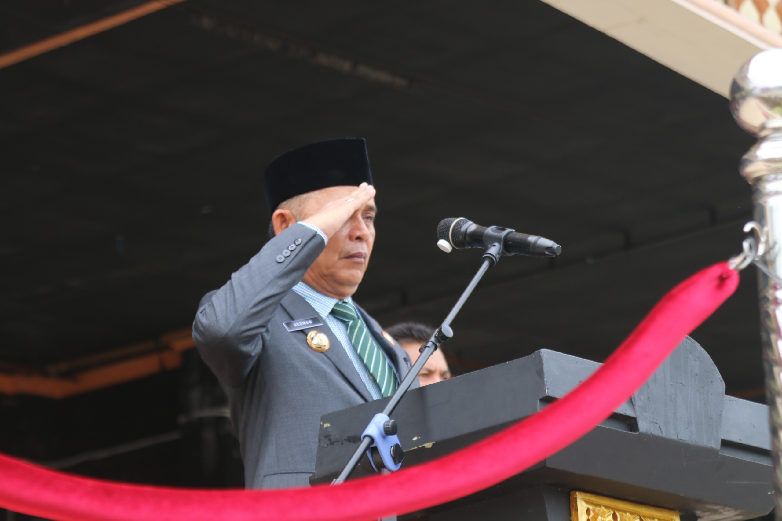 Bupati Inhil Ajak Gennerasi Muda Tunjukan Semangat Patriotik dan Nilai Kejujuran