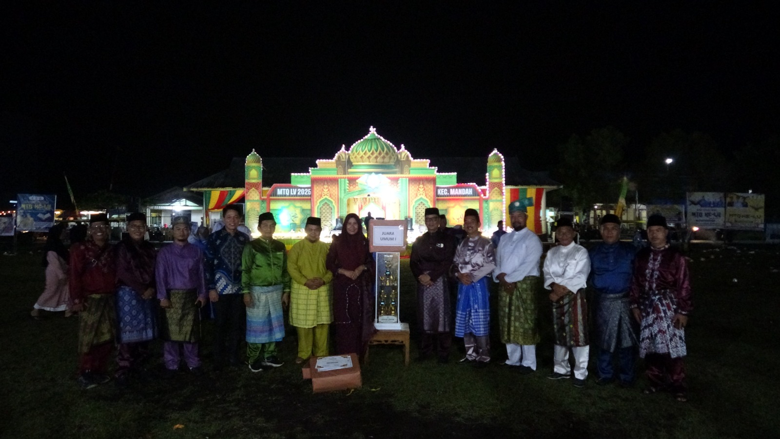 MTQ Tingkat Kecamatan Mandah Resmi Ditutup oleh Wabup Inhil Yuliantini