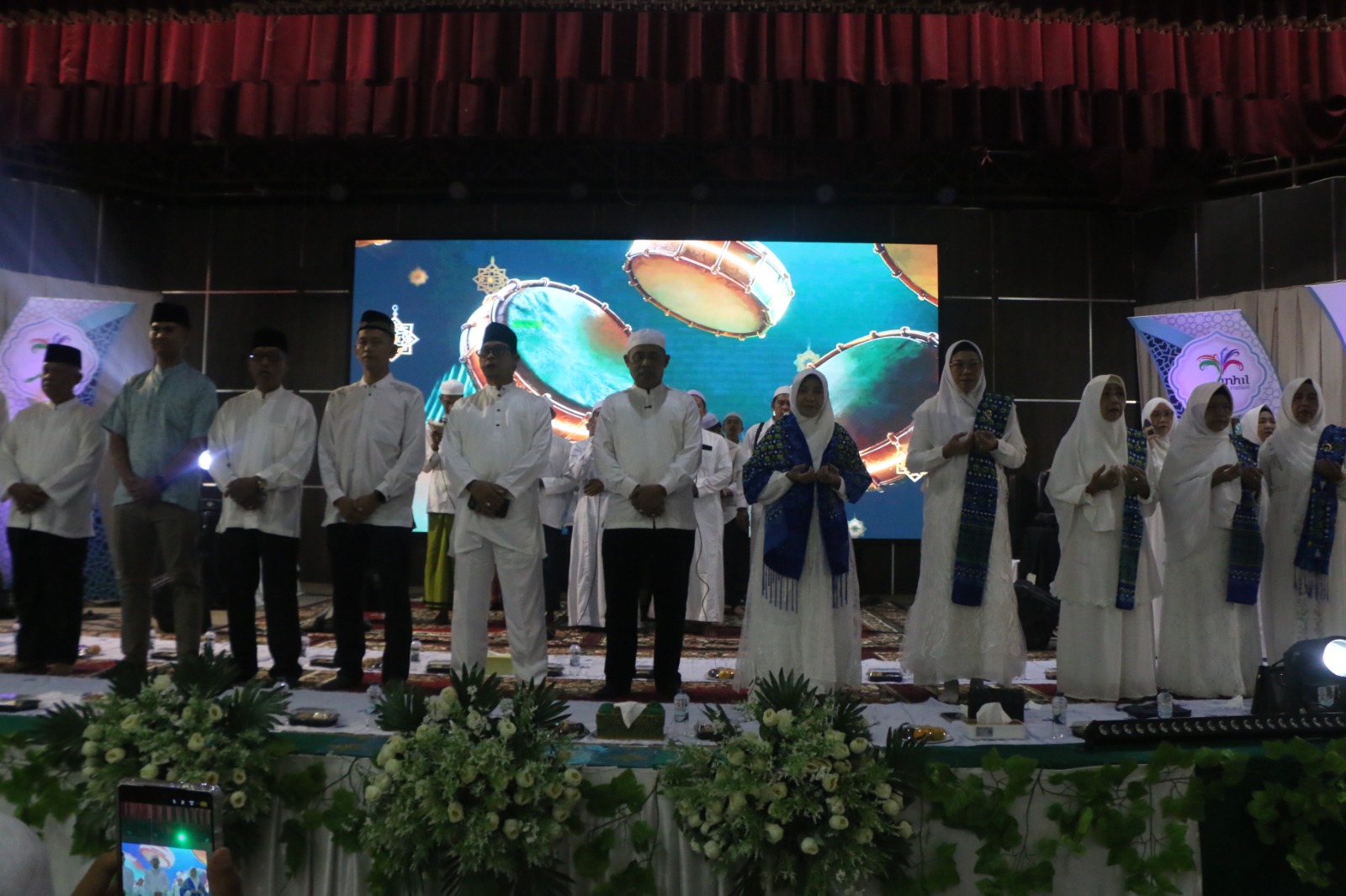 Bupati Inhil Resmi Menutup Festival Hadroh Al Banjari Tingkat Provinsi Riau