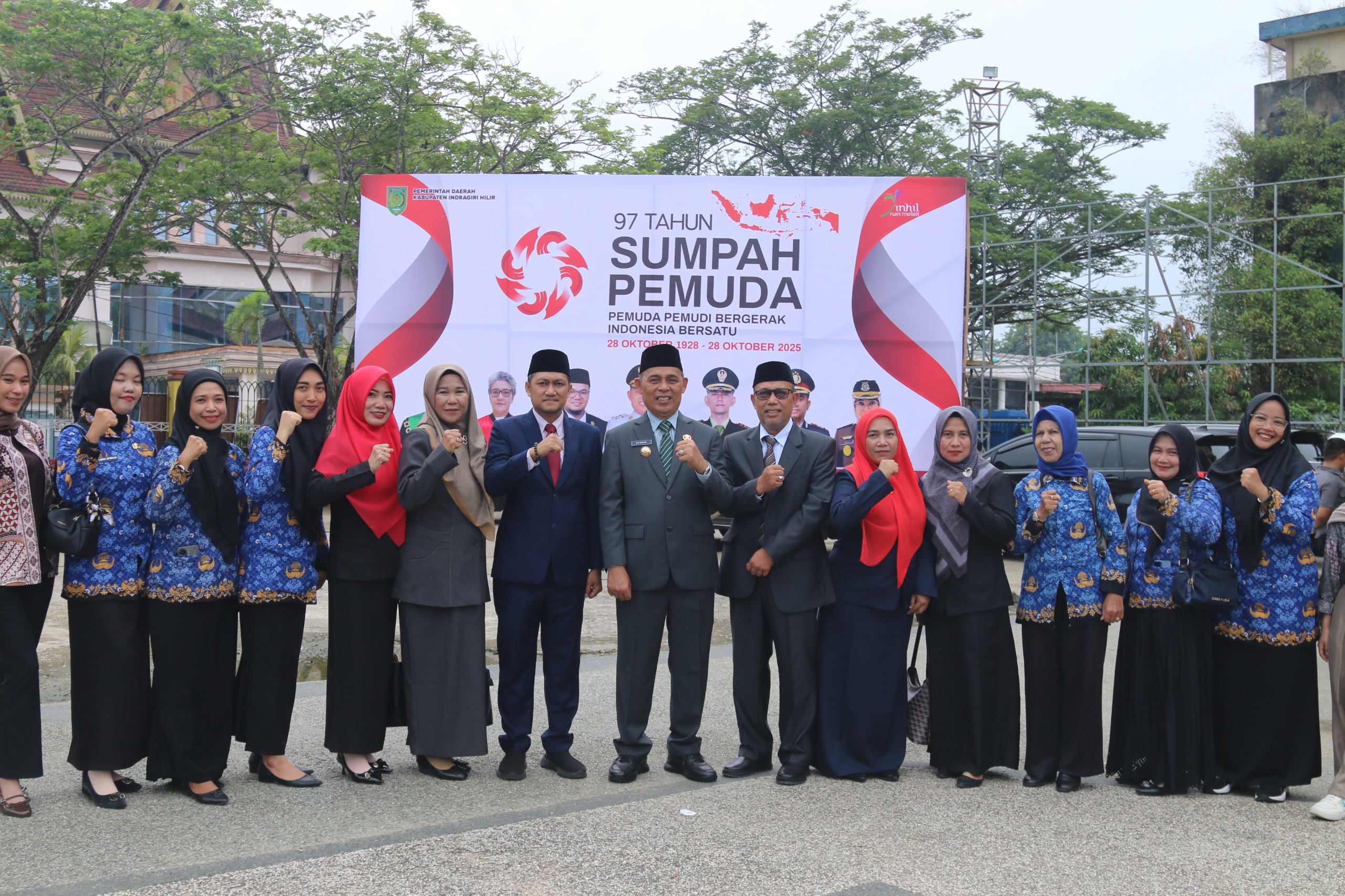 Bupati Inhil Ajak Gennerasi Muda Tunjukan Semangat Patriotik dan Nilai Kejujuran