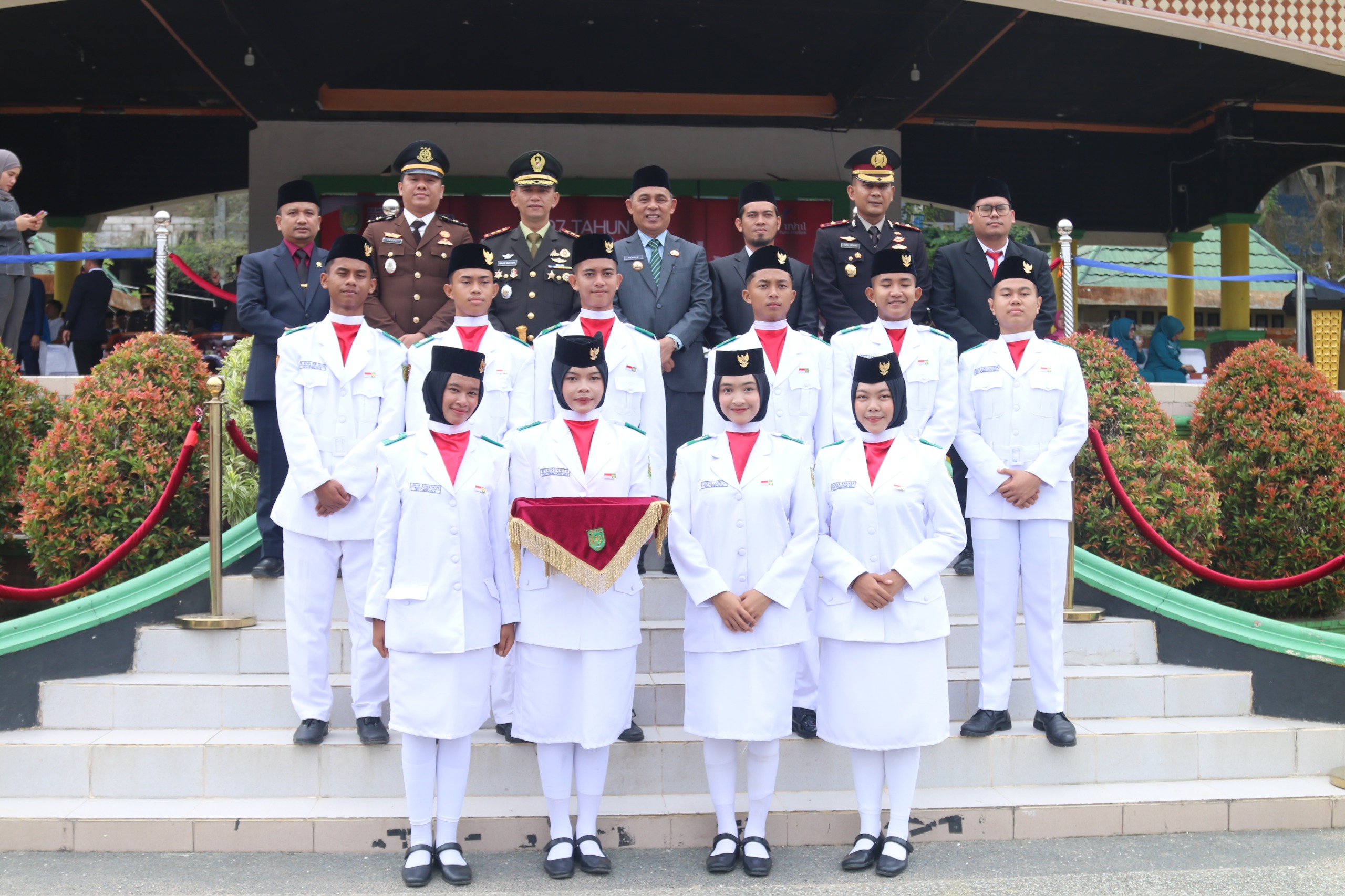 Bupati Inhil Ajak Gennerasi Muda Tunjukan Semangat Patriotik dan Nilai Kejujuran