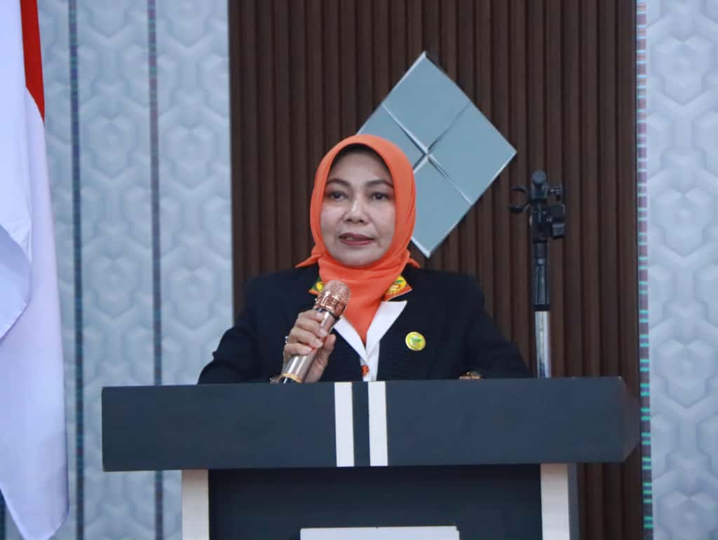 Katerina Susanti Herman Dilantik Sebagai Ketua PERWOSI Inhil