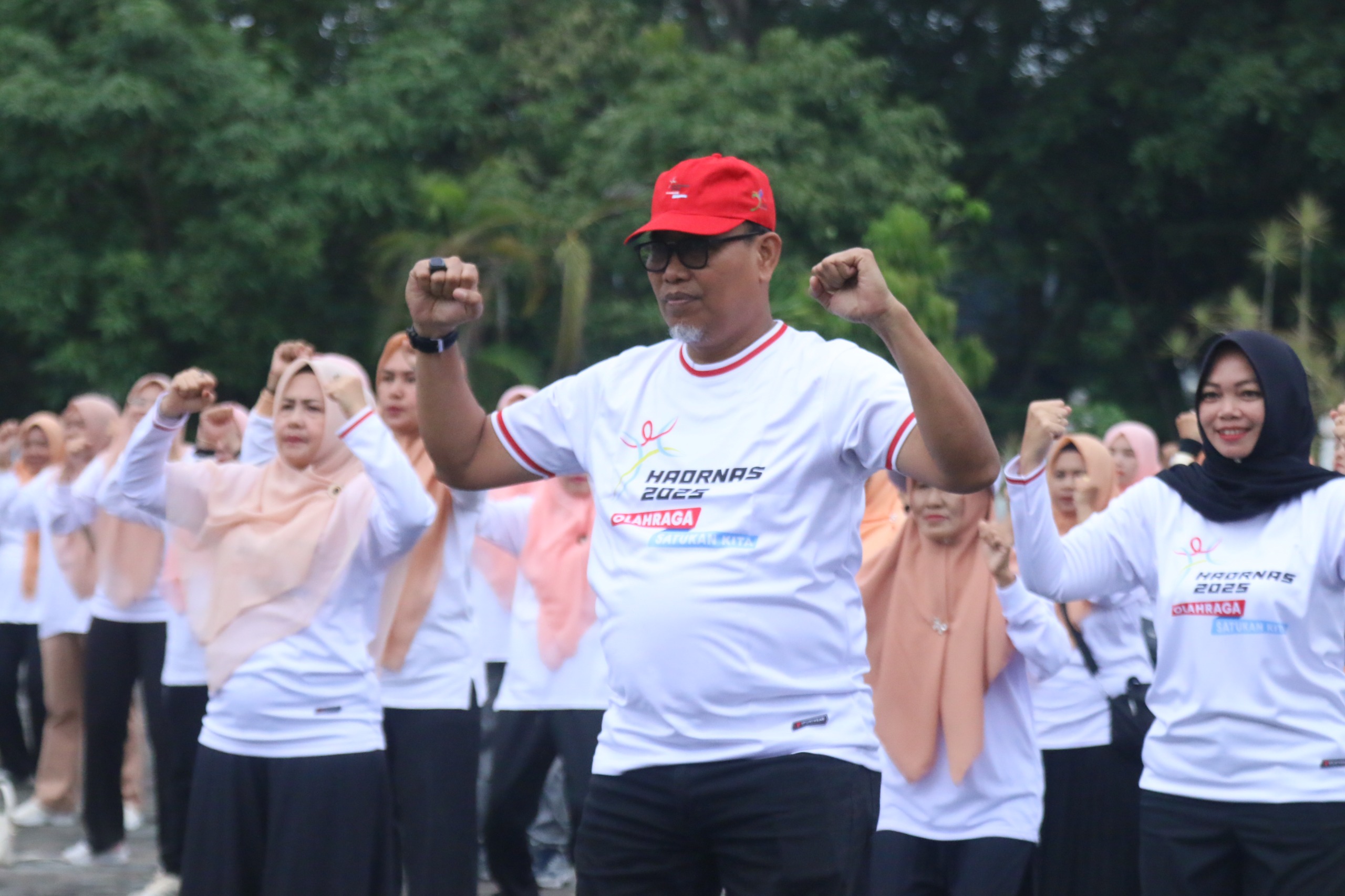 Fun Game Semarak HUT DWP ke-26 Resmi Dibuka oleh Katerina Susanti Herman