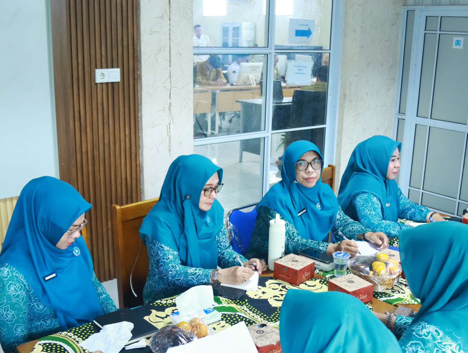 Ketua TP PKK Inhil, Katerina Susanti, Ikuti Sosialisasi Hasil Rakernas X PKK Tahun 2025