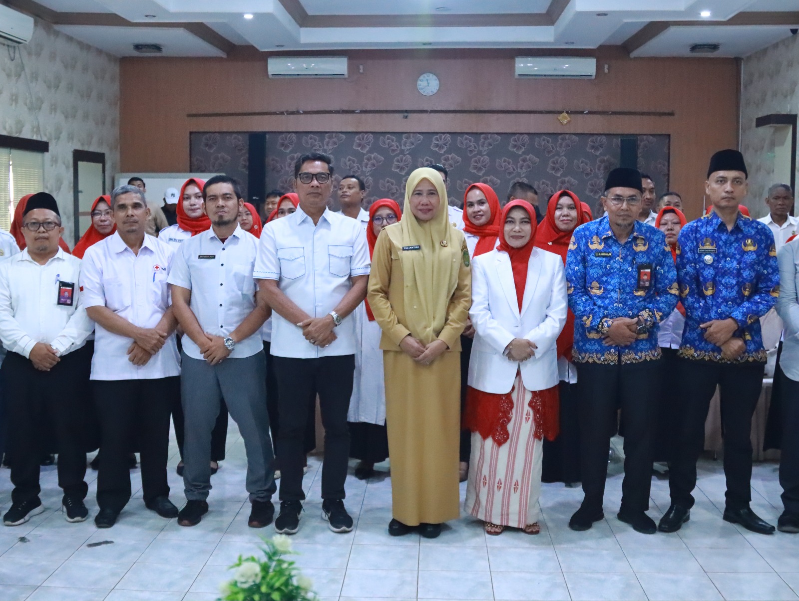 Wabup Yuliantini Apresiasi Kiprah PMI, Ketua PMI Inhil Dorong Aktifkan PMR dan KSR