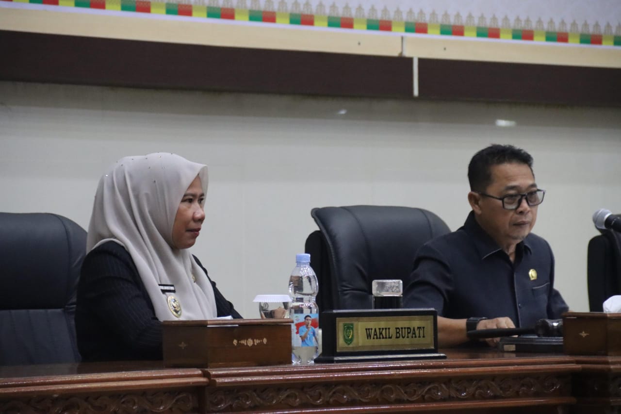 Wabup Inhil Hadiri Rapat Paripurna ke-29 DPRD Inhil