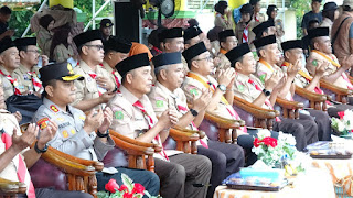 Hari Pramuka ke-64, Bupati Herman Tekankan Peran Pramuka Bangun Ketahanan Bangsa