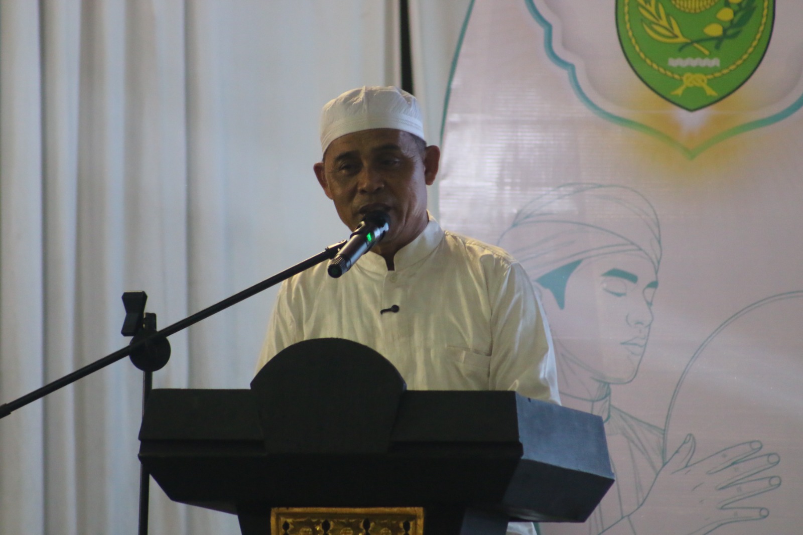 Bupati Inhil Resmi Menutup Festival Hadroh Al Banjari Tingkat Provinsi Riau