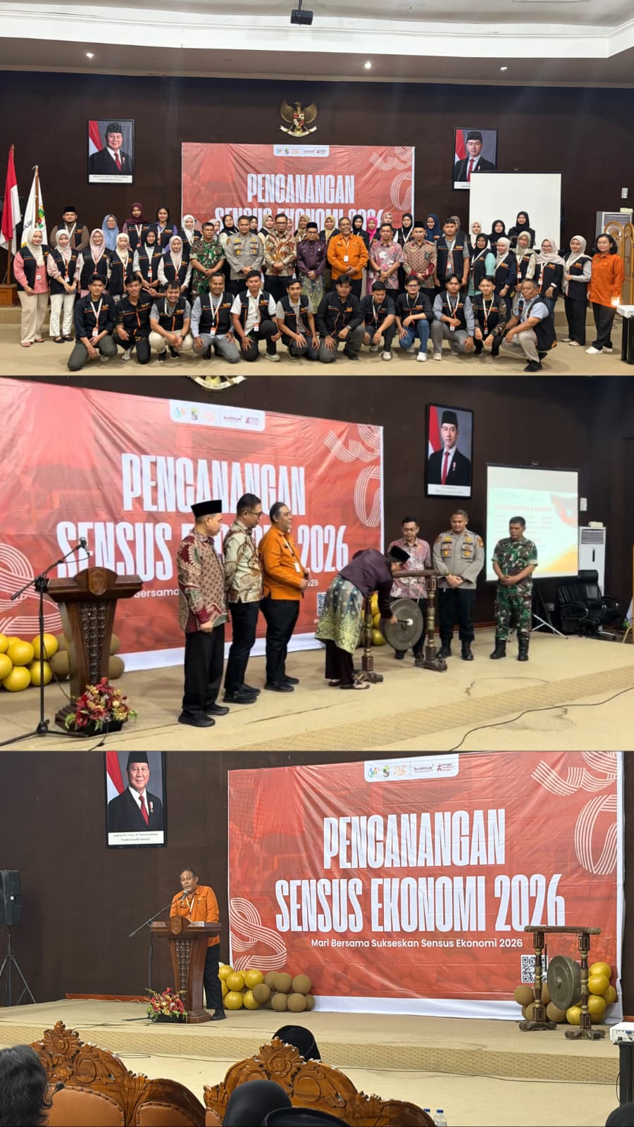 Pencanangan Sensus Ekonomi 2026 sebagai Wujud Komitmen Pemkab dan Forkopimda Pelalawan untuk Menyukseskan Sensus Ekonomi