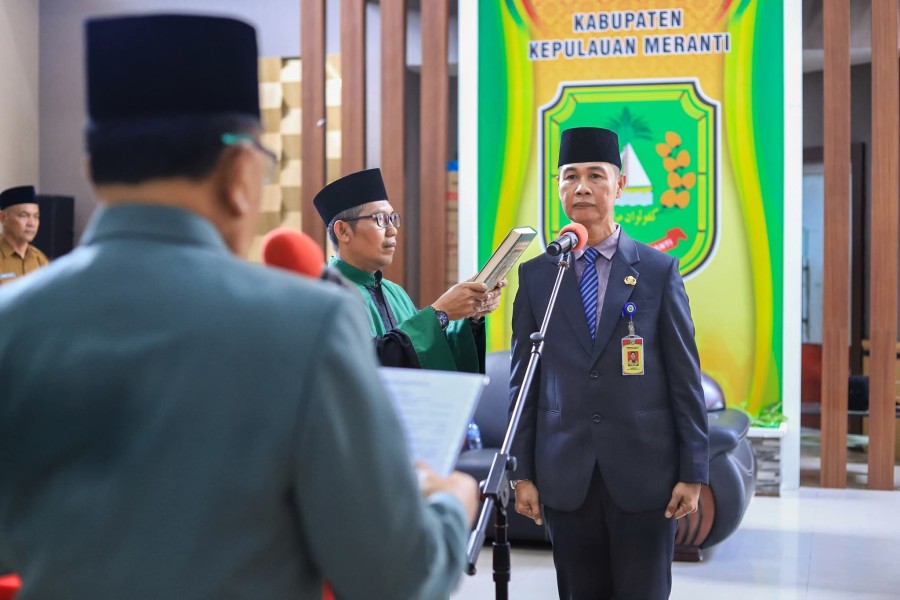Sudandri Resmi Jabat Sekda Meranti