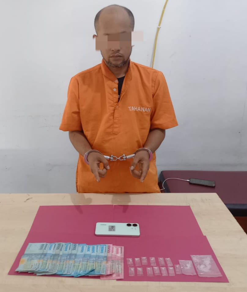 Resedivis Narkoba Kembali Berulah, Pelaku Ditangkap Polsek Kampar 6,67 Gram Sabu-sabu Ikut Diamankan!