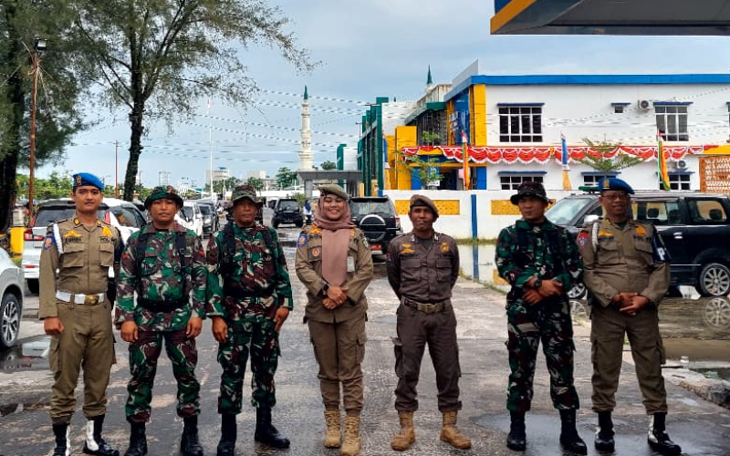 Cegah Gangguan Keamanan, Kodim 0320 Dumai Gelar Patroli ke Objek Vital