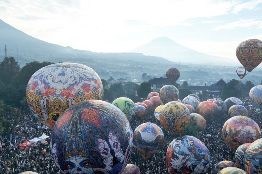 Festival Balon Wonosobo 2026 Mendunia, Menarik Turis dari 20 Negara
