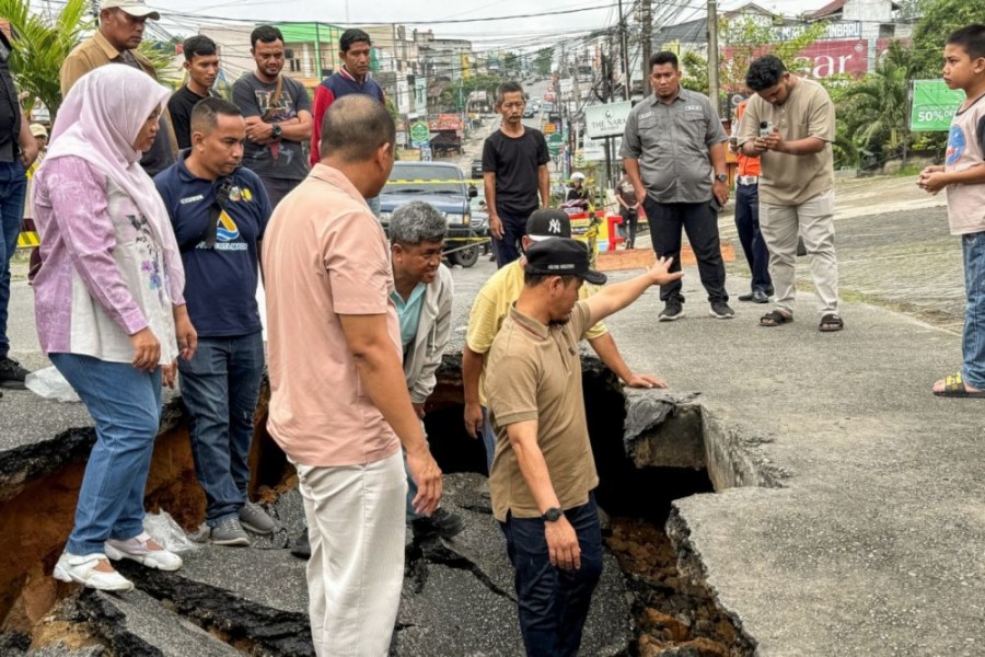 Jalan Lobak Pekanbaru Diberlakukan Satu Arah, Ini Jalur Alternatifnya
