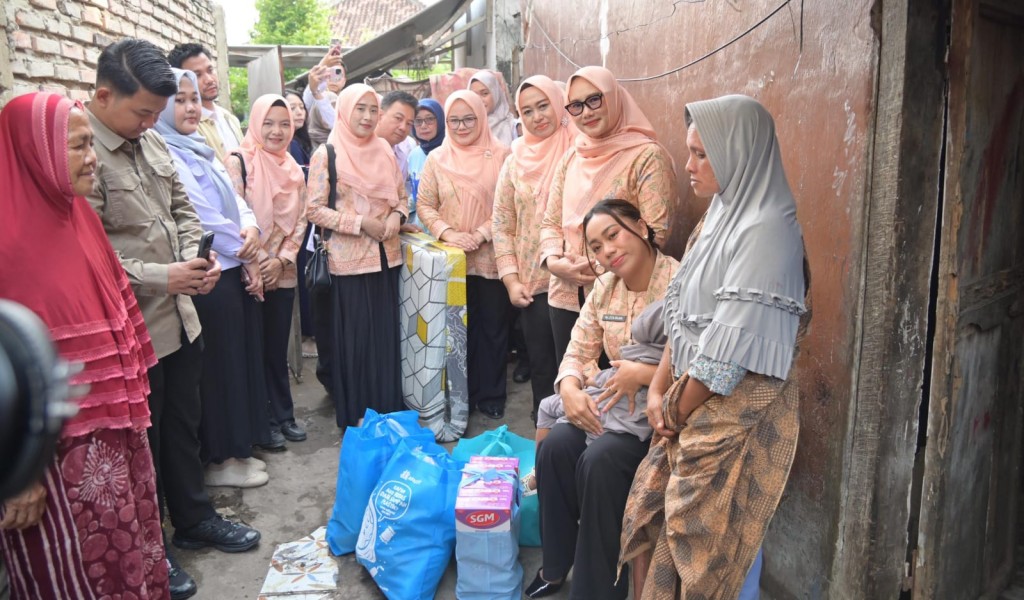 Zita Anjani Turun Langsung Dampingi Anak Berisiko Stunting