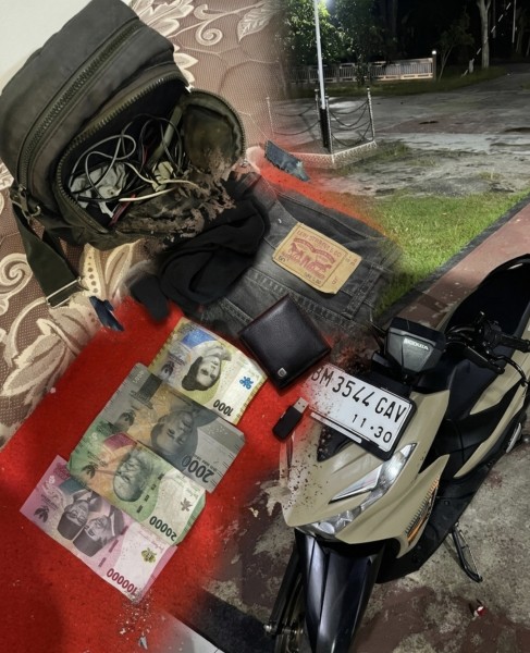 Pelaku Pencurian di Kamar Kos Ditangkap Polsek Tembilahan Hulu Kurang dari 24 Jam