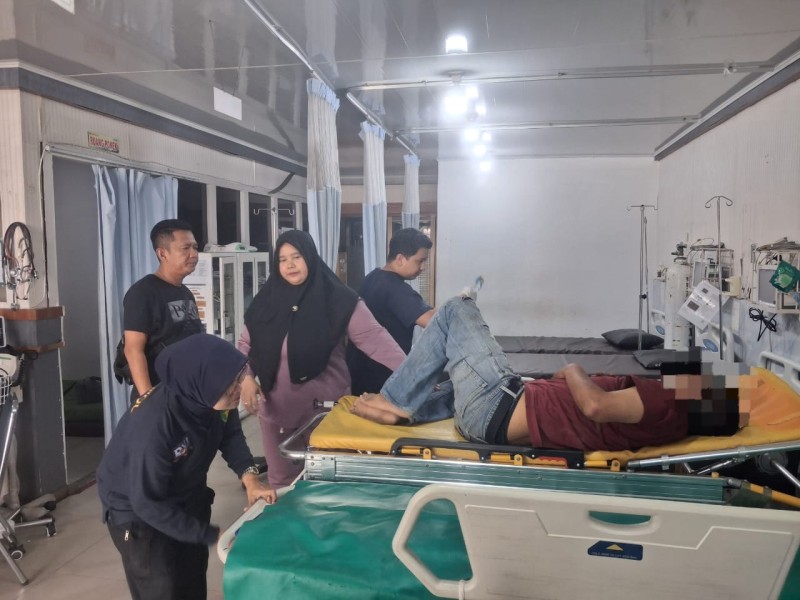 Ketahuan Mencuri Motor,  Warga Pekanbaru Dihajar Massa di Desa Pantai Cermin