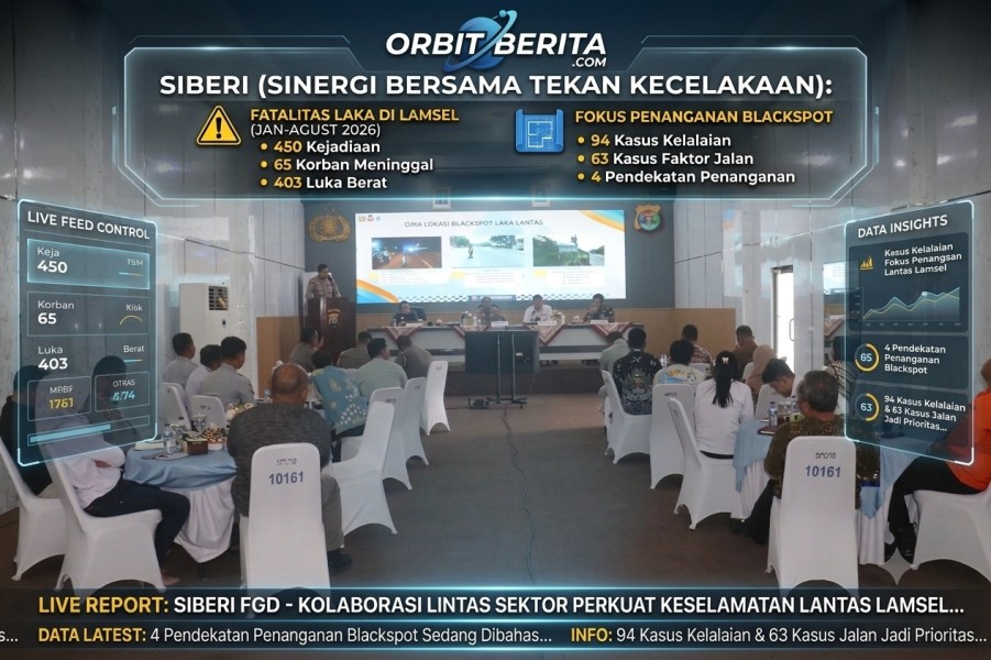 Jelang Nataru, Polres Lampung Selatan dan Lintas Instansi Kolaborasi Tekan Kecelakaan
