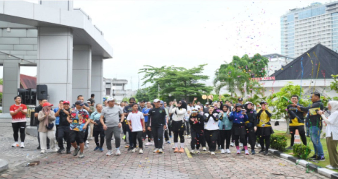 251 Pegawai BRKS Tuntaskan Virtual Walk N Run 30 KM, Donasi untuk Disabilitas dan Panti Asuhan