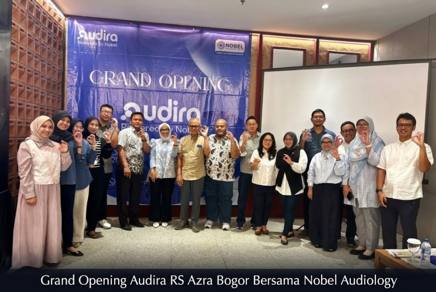 Cari Skrining Pendengaran di Bogor? Audira Powered by Nobel Audiology Resmi Hadir di RS Azra