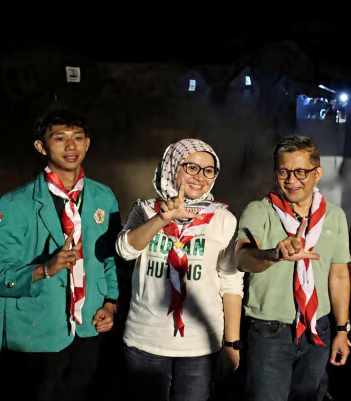 Presma–Wapresma BEM Universitas Hang Tua Pekanbaru (UHTP) Hadiri Kemah Kebangsaan Mahasiswa Riau