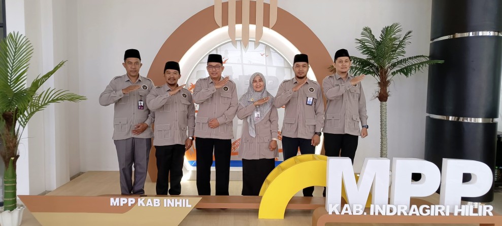 Layanan Haji dan Umrah Hadir di MPP Inhil, Permudah Masyarakat Urus Administrasi