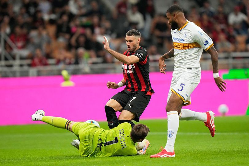 Coppa Italia 2025/2026: Milan Lumat Lecce 3-0, Gimenez, Nkunku, dan Pulisic Jadi Penentu