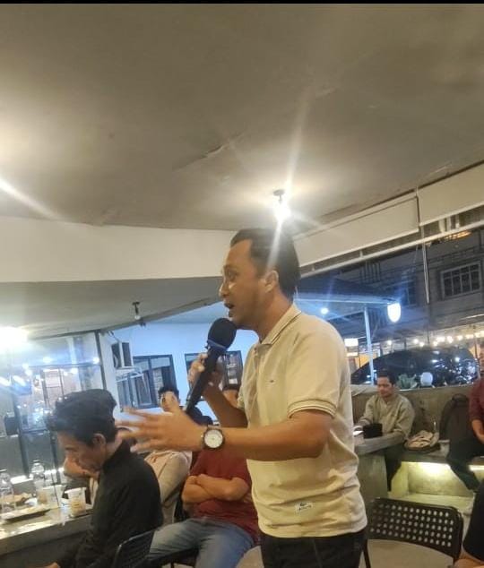 BKetua Harian KNPI Inhil Lantang Sampaikan Aspirasi pada Diskusi Publik “Tantangan & Peluang PAD untuk Rakyat”