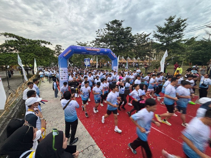 Peserta Apresiasi Unilak Run 5K, Berharap Tahun Depan Diselenggarakan Lagi