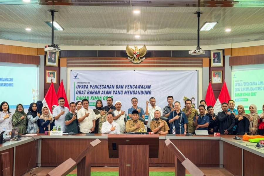 BPOM dan Pemko Dumai Perketat Pengawasan Obat Bahan Alam