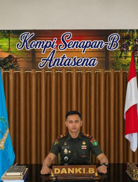 Jelang HUT RI ke-81, Danki Senapan-B Yonif 132/Bima Sakti Beri Dukungan Moril dan Logistik Geladi Kotor di Pasir Penyu