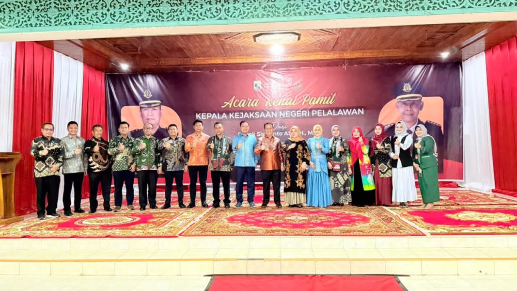 Pemkab Pelalawan Gelar Acara Kenal Pamit Kejari Pelalawan