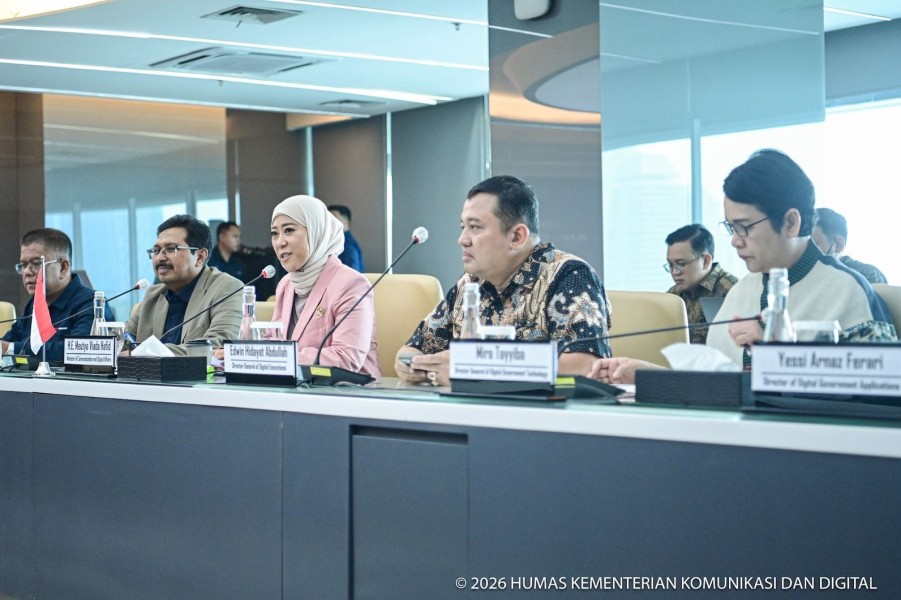 Meutya Hafid Bahas Potensi Kerja Sama Indonesia-Finlandia dalam Pengembangan Pusat Data dan Infrastruktur Komputasi