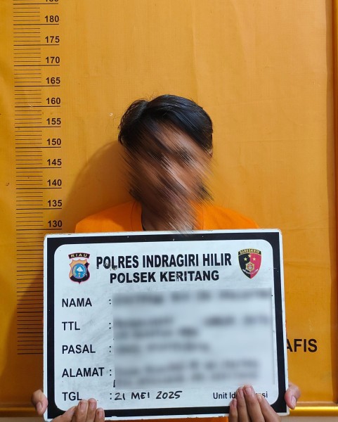 Sembunyi Dari Pencarian Polisi, Pelaku Curanmor Dibekuk Polres Inhil