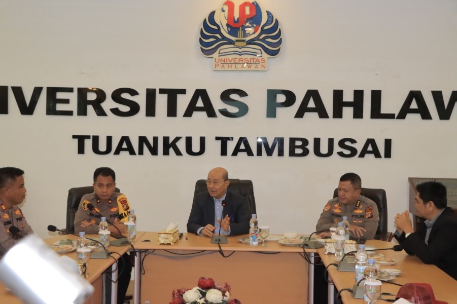 Karo Rena Polda Riau 'Gandeng' Universitas Pahlawan, Sosialisasi Green Policing, 'Tanam' Harapan!