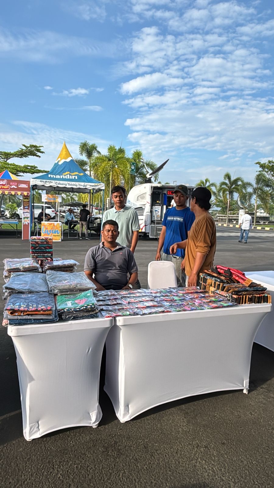 UMKM Kuala Tanjung Berterima Kasih atas Dilibatkan dalam Kunjungan Kapal Pesiar MV Star Voyager