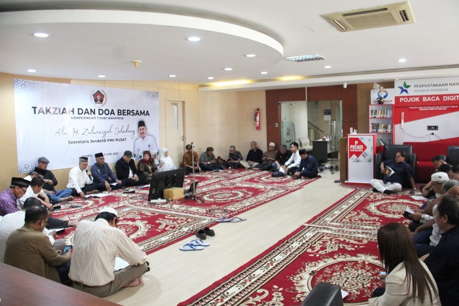 PWI Pusat Gelar Takziah dan Doa Bersama, Sekjen Zulmansyah Sekedang Dikenang Sosok Total dan Berdedikasi