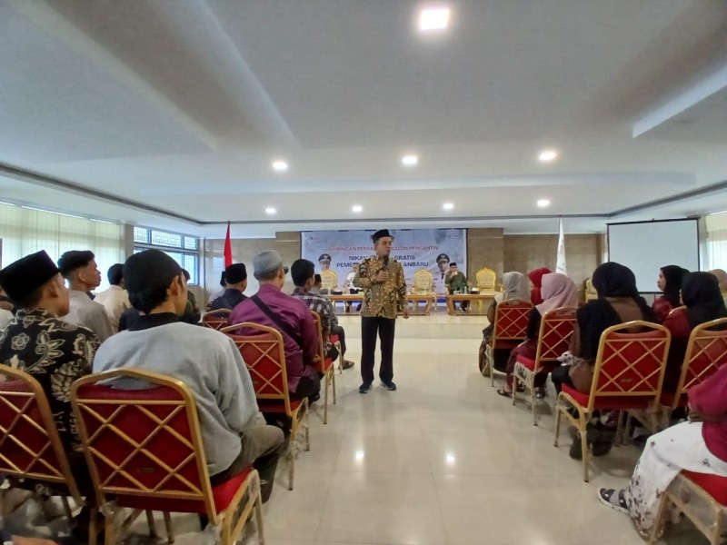 Pemko Pekanbaru Matangkan Program Nikah Masal, 71 Pasangan Ikuti Bimbingan Perkawinan
