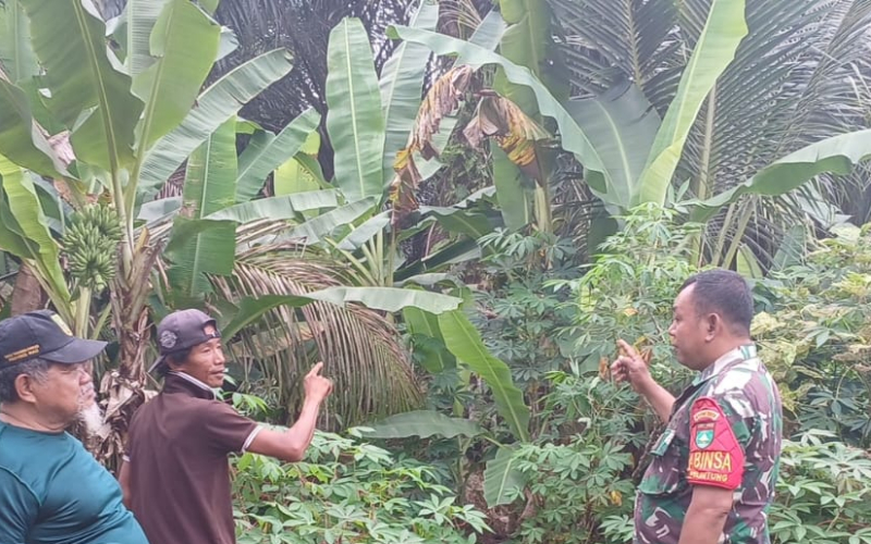 Sertu Misriyadi Edukasi Warga, Kodim Dumai Perkuat Pencegahan Karhutla