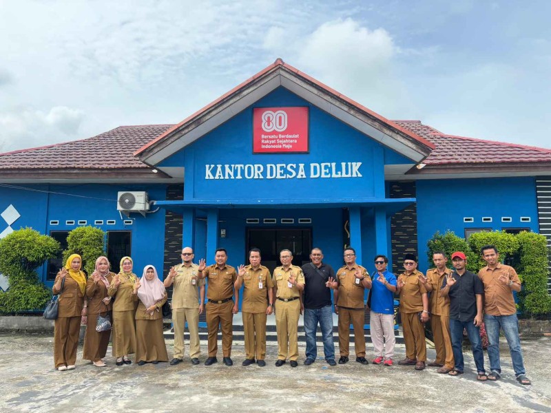 Pemkab Bengkalis Tinjau Lokasi Pembangunan Gerai KDMP di Desa Deluk