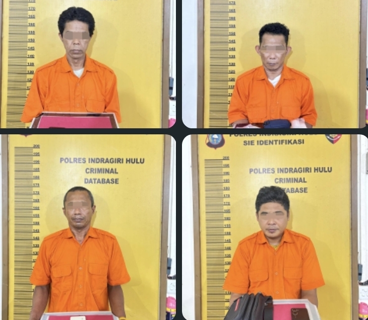 Satres Narkoba Polres Inhu Ringkus Pelaku di Tiga Lokasi, Hasilnya Oknum PNS dan P3K Paruh Waktu Ikut Terciduk