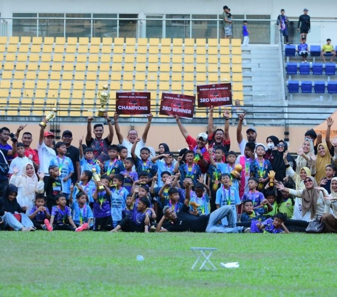Kampar Junior FA Borong Gelar Garuda Anak Indonesia Zona Riau Tahun 2026