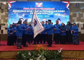 Pengurus DPW Partai Perubahan Baru Riau Dilantik, Jagokan Duet Anies-Purbaya di Pilpres 2029