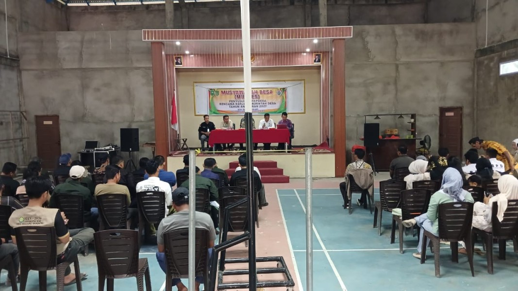 RKPDes 2027 Disusun, Kades Minta Semangat Gotong Royong Diperkuat
