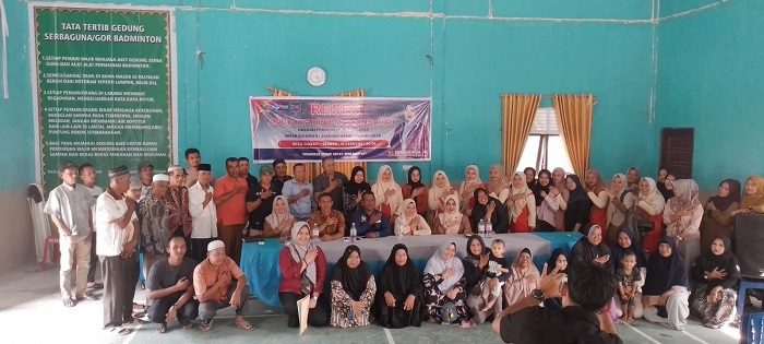 Reses di Tambang, Hj. Eva Yuliana Temukan Fakta Turap Rusak yang Ancam Nyawa Warga