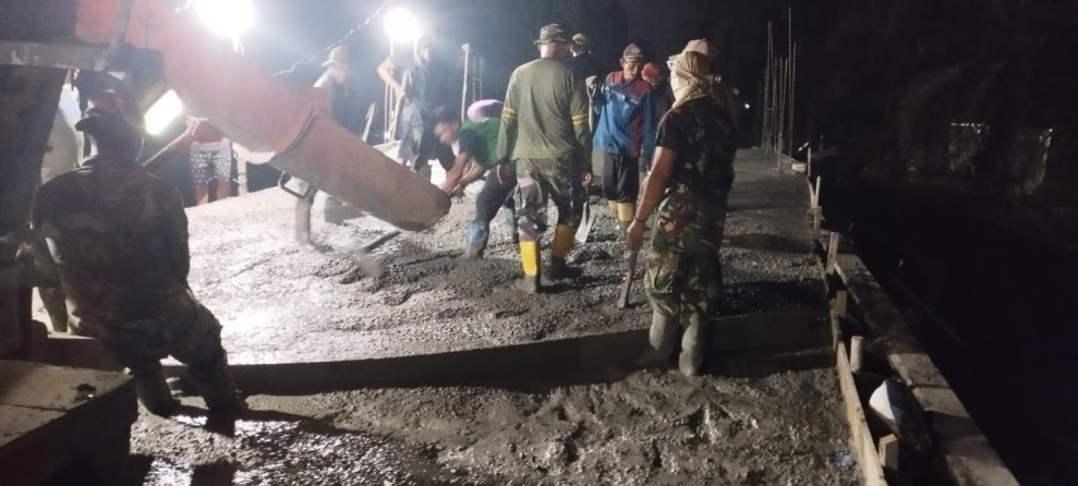 Dandim 0320 Dumai: Pembangunan Jembatan Armco di Lubuk Gaung Perkuat Akses Masyarakat