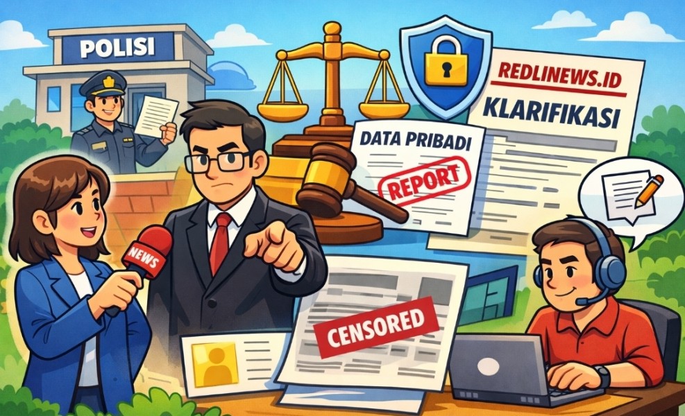 Redlinews.id Sampaikan Hak Jawab dan Klarifikasi Terkait Dugaan Penyebaran Data Pribadi