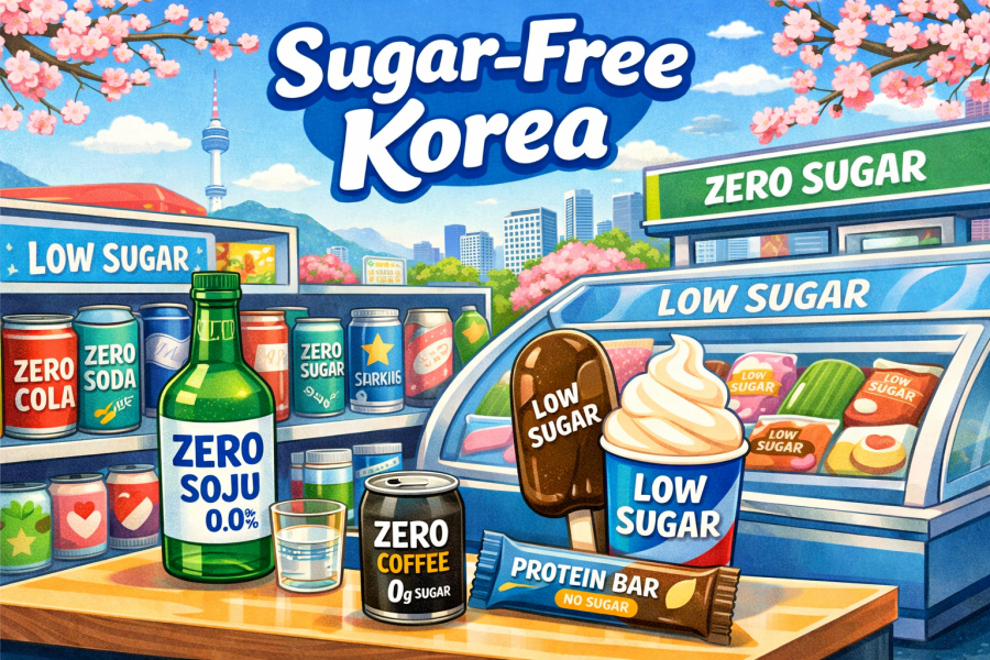 Jajan Tanpa Rasa Bersalah, Tren Zero Sugar di Korea Selatan