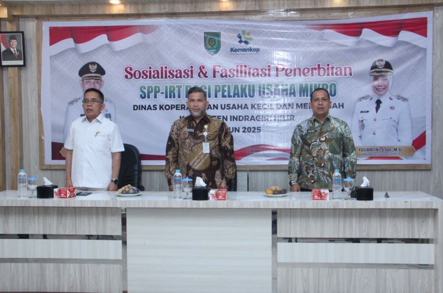 Bupati Inhil Dorong Legalitas Pangan UMKM Lewat Sosialisasi SPP-IRT di Tembilahan